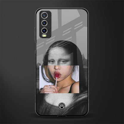 la mona lisa glass case for vivo y12g image