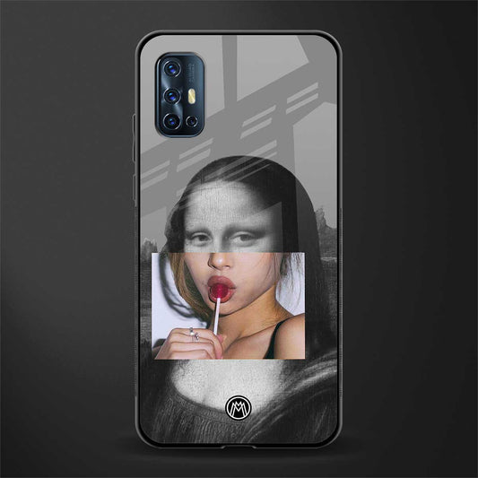 la mona lisa glass case for vivo v17 image