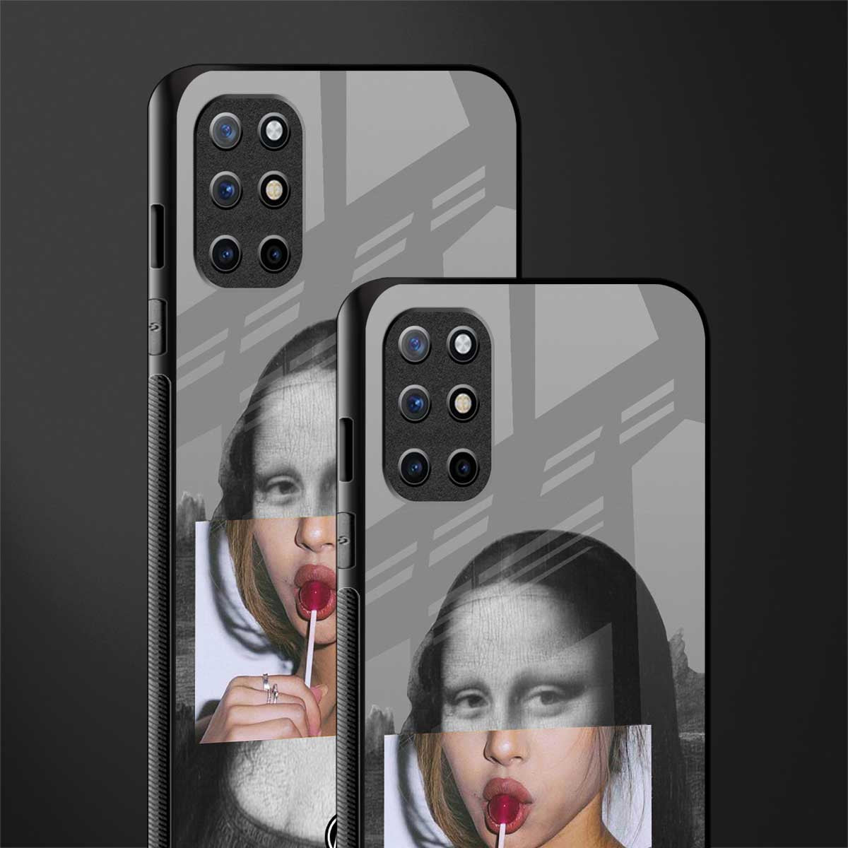 la mona lisa glass case for oneplus 8t image-2