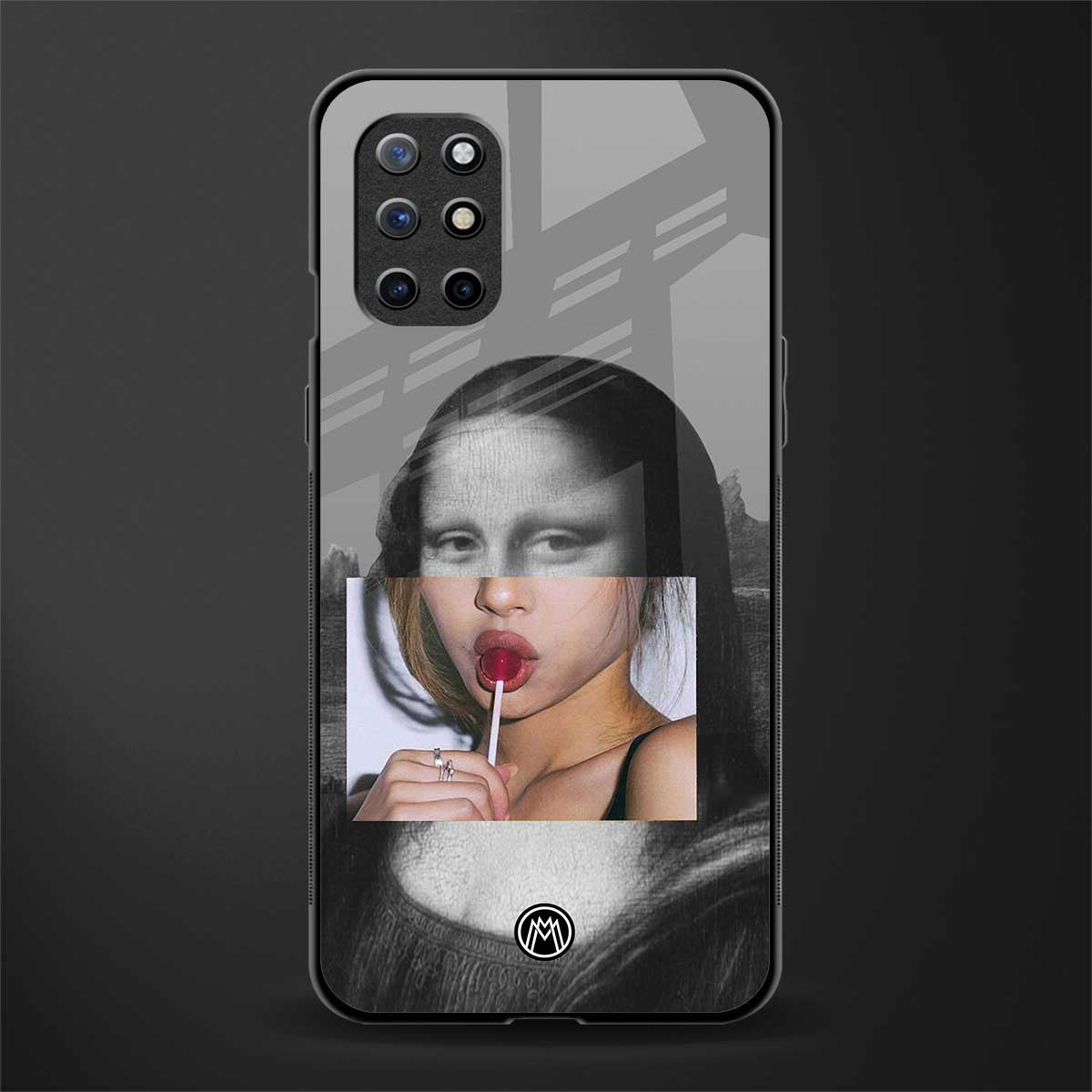 la mona lisa glass case for oneplus 8t image