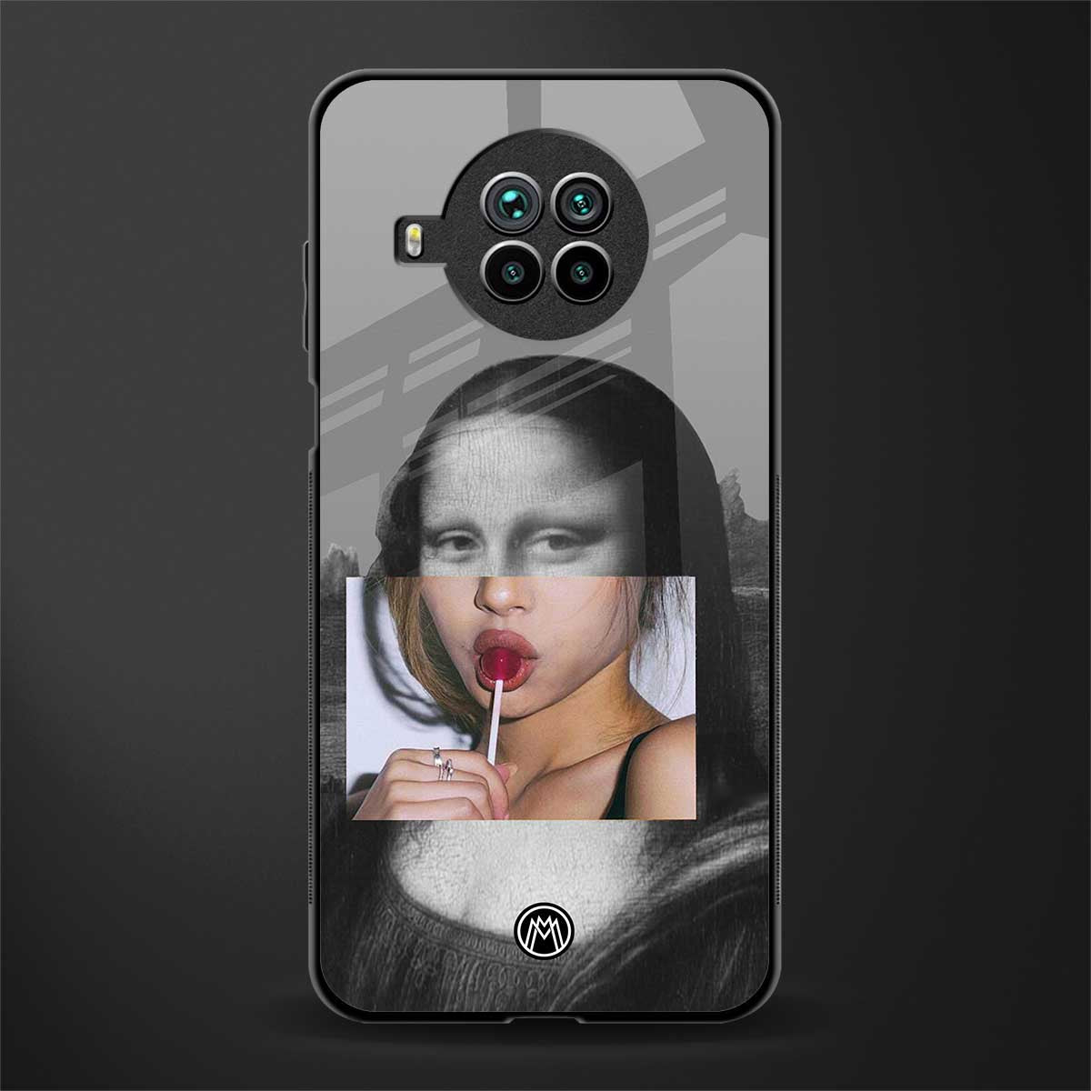 la mona lisa glass case for mi 10i image