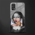 la mona lisa glass case for realme x7 pro image