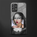 la mona lisa glass case for samsung galaxy a72 image