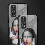 la mona lisa glass case for mi 10t 5g image-2