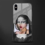 la mona lisa glass case for iphone xs max image