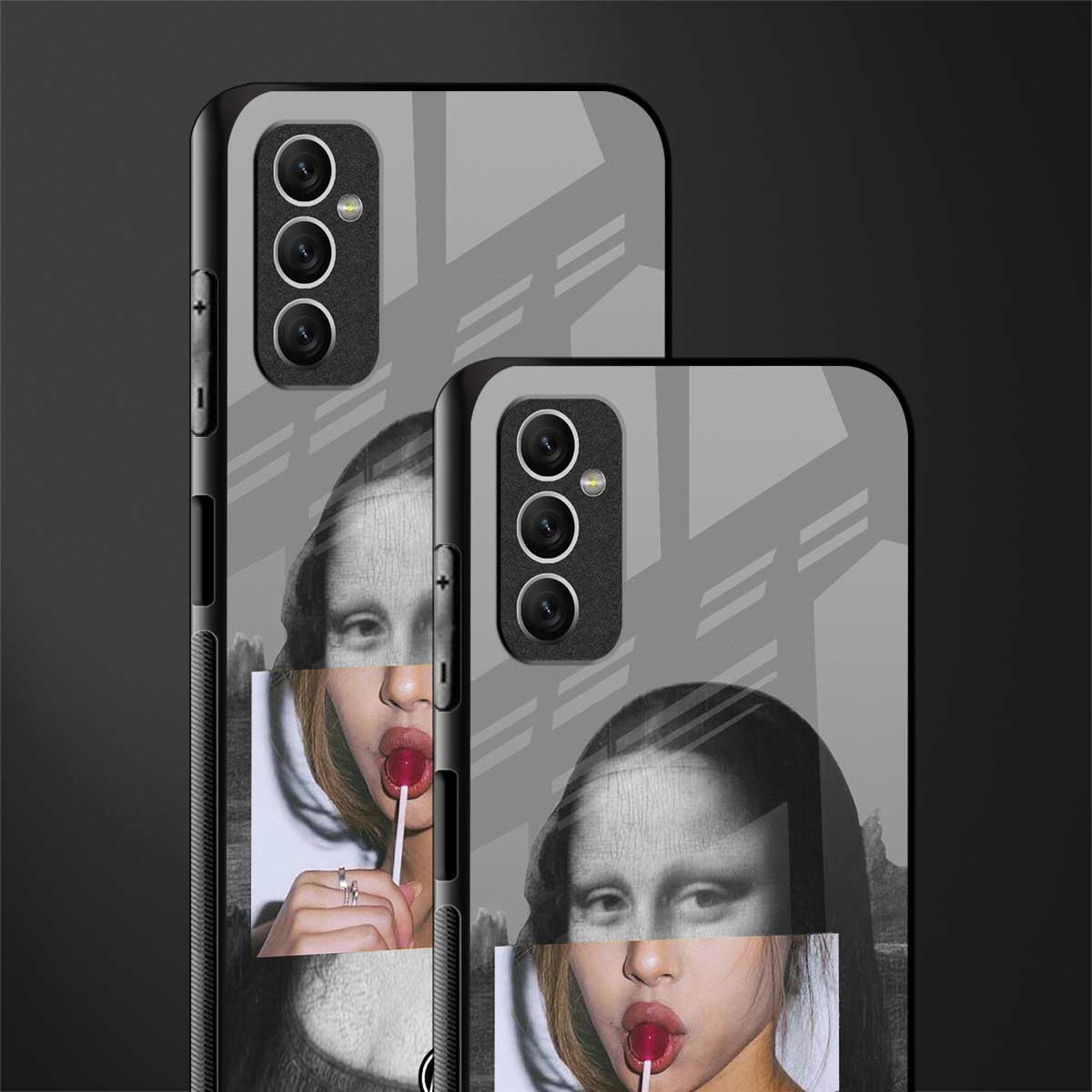 la mona lisa glass case for samsung galaxy m52 5g image-2