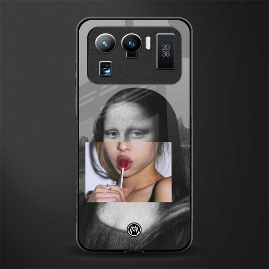 la mona lisa glass case for mi 11 ultra 5g image