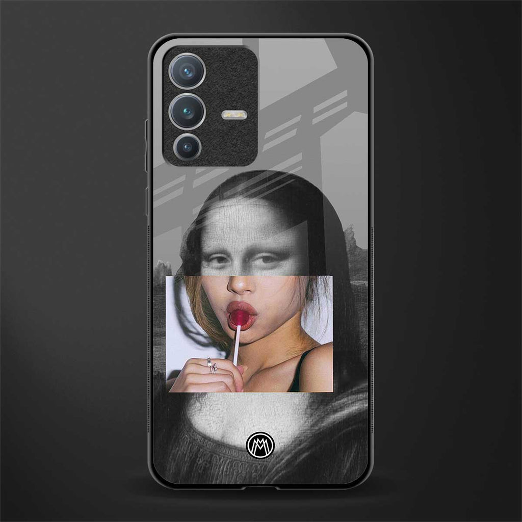 la mona lisa glass case for vivo v23 pro 5g image