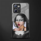 la mona lisa glass case for realme c35 image