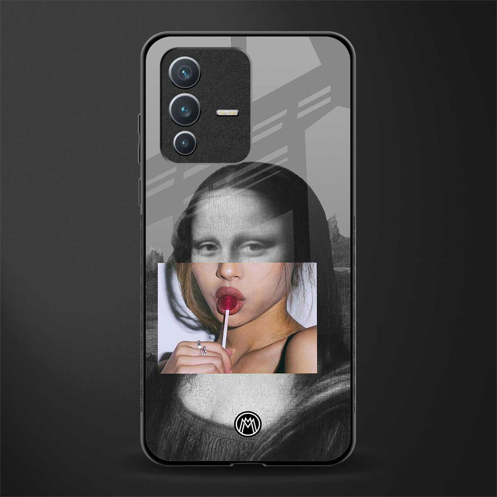 la mona lisa glass case for vivo v23 5g image