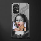 la mona lisa back phone cover | glass case for samsung galaxy a13 4g