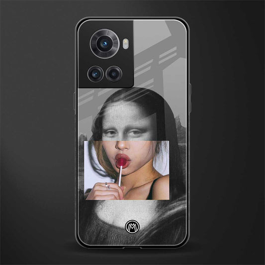 la mona lisa back phone cover | glass case for oneplus 10r 5g
