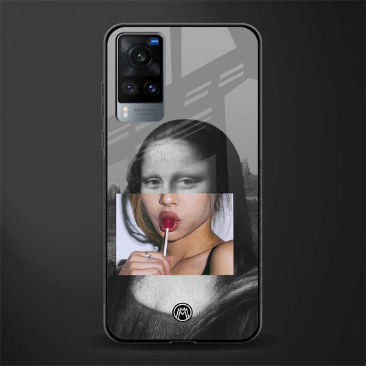 la mona lisa glass case for vivo x60 image