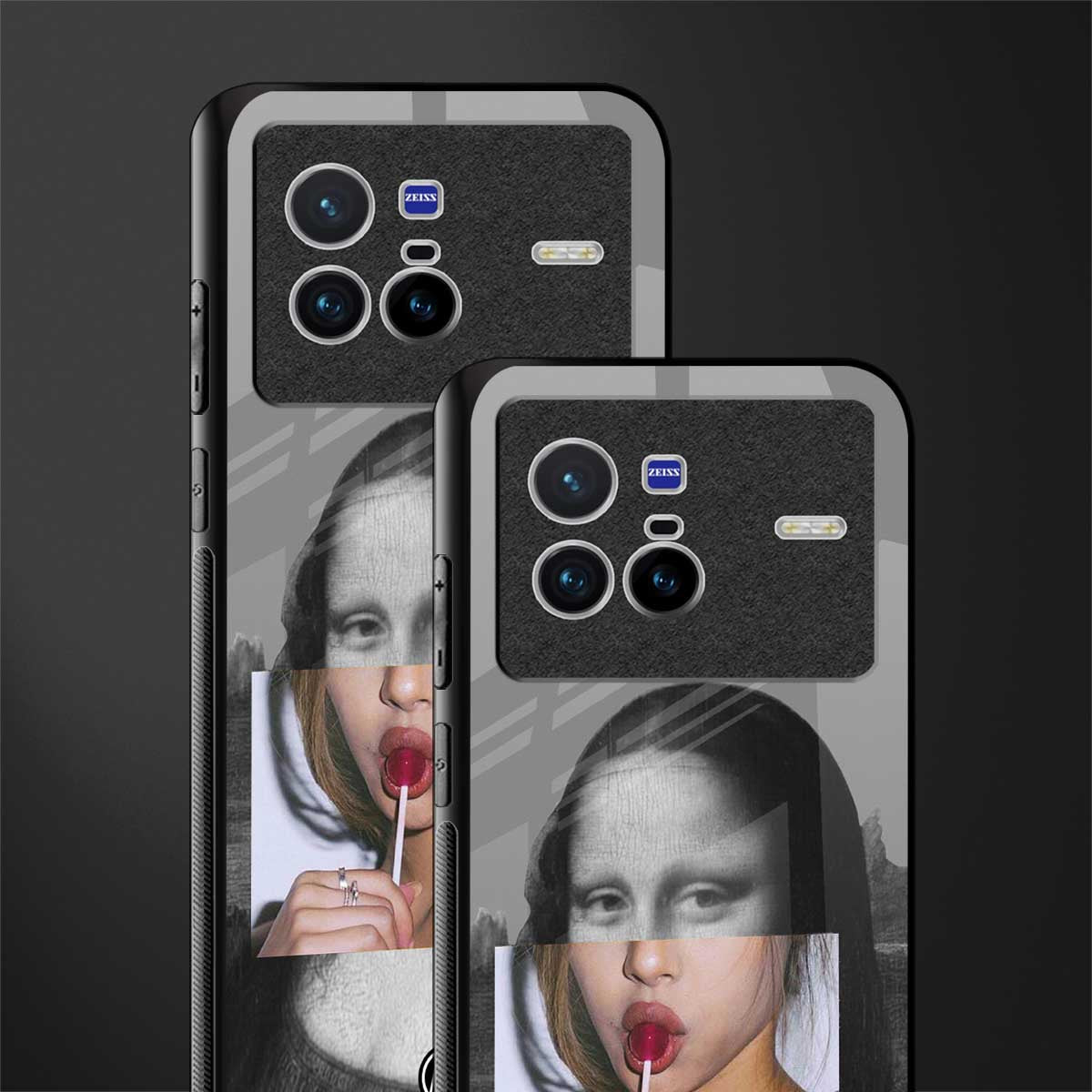 la mona lisa glass case for vivo x80 image-2