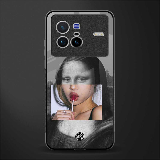la mona lisa glass case for vivo x80 image
