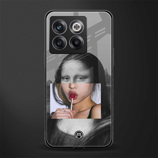 la mona lisa back phone cover | glass case for oneplus 10t