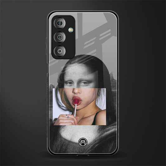 la mona lisa back phone cover | glass case for samsung galaxy f23 5g