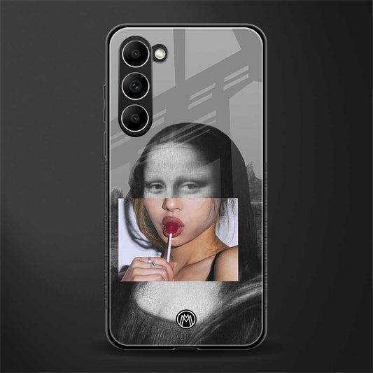 la mona lisa glass case for phone case | glass case for samsung galaxy s23 plus