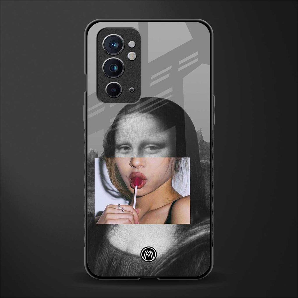 la mona lisa glass case for oneplus 9rt image