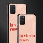 la vie en rose quote glass case for samsung galaxy a91 image-2