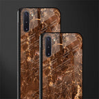 lavish brown marble glass case for samsung galaxy note 10 image-2