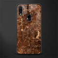 lavish brown marble glass case for redmi note 7 image