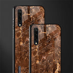 lavish brown marble glass case for mi a3 redmi a3 image-2