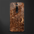 lavish brown marble glass case for redmi k20 pro image