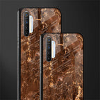 lavish brown marble glass case for realme x2 image-2
