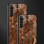 lavish brown marble glass case for realme x50 pro image-2