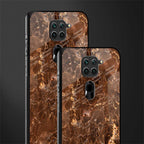 lavish brown marble glass case for redmi note 9 image-2