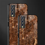 lavish brown marble glass case for vivo y20i vivo y20t image-2