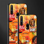 leo aesthetic collage glass case for realme narzo 10a image-2