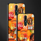 leo aesthetic collage glass case for oppo a9 image-2