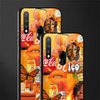leo aesthetic collage glass case for vivo u20 image-2