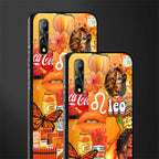 leo aesthetic collage glass case for vivo s1 image-2
