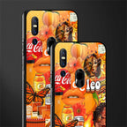 leo aesthetic collage glass case for vivo v15 image-2