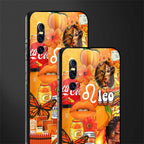 leo aesthetic collage glass case for vivo v15 pro image-2