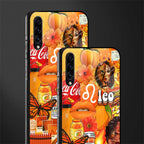 leo aesthetic collage glass case for samsung galaxy a50 image-2