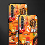 leo aesthetic collage glass case for realme 6i image-2