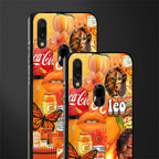 leo aesthetic collage glass case for redmi y3 image-2