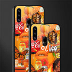 leo aesthetic collage glass case for samsung galaxy a20s image-2