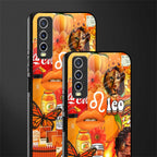 leo aesthetic collage glass case for vivo y20i vivo y20t image-2