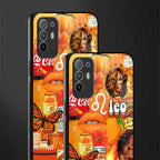 leo aesthetic collage glass case for oppo f19 pro plus image-2