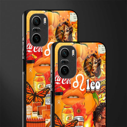 leo aesthetic collage glass case for mi 11x 5g image-2