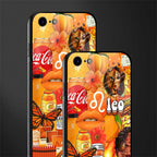 leo aesthetic collage glass case for iphone 8 image-2