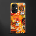 leo aesthetic collage back phone cover | glass case for oneplus nord ce 3 lite