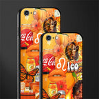 leo aesthetic collage glass case for iphone 6s image-2