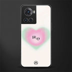 leo minimalistic back phone cover | glass case for oneplus 10r 5g