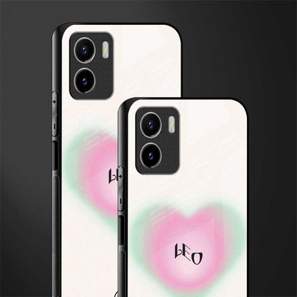 leo minimalistic back phone cover | glass case for vivo y72
